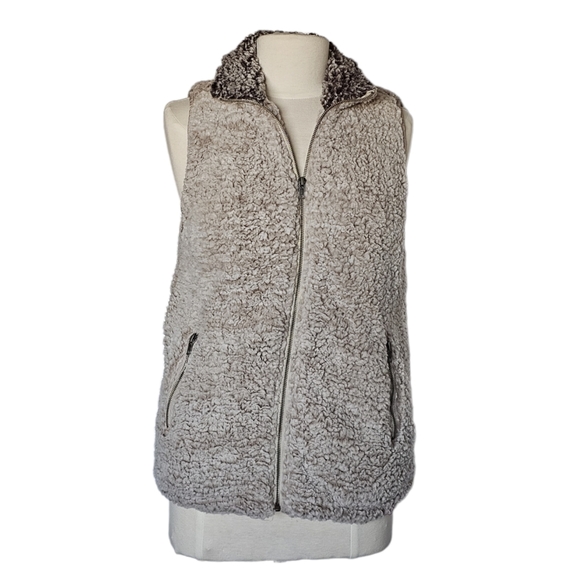THREAD & SUPPLY Sherpa Vest Womens Medium - Picture 2 of 4